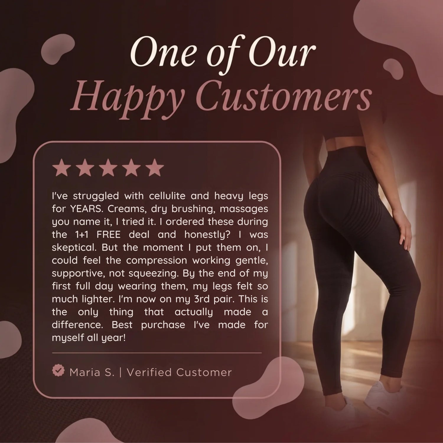Cellumove 3D Compression Leggings That Sculpt, Smooth, and Support All Day