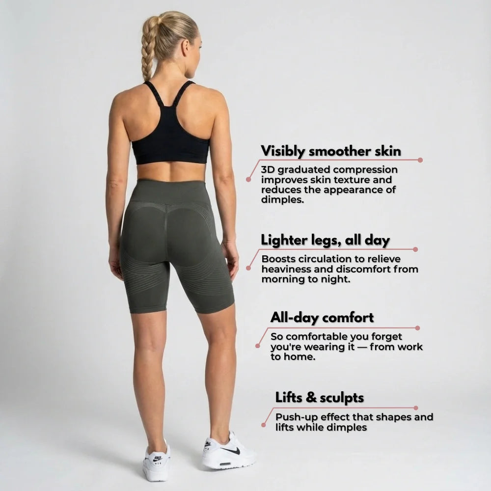 Cellumove 3D Short Legging – Dark Grey